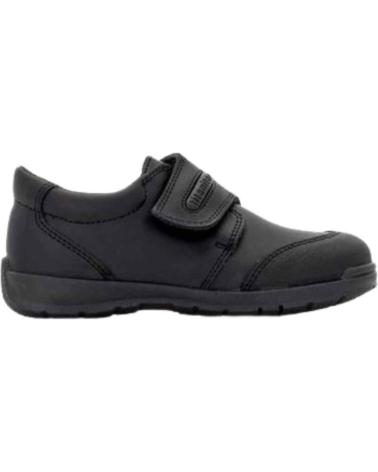 SCARPE SCOLASTICHE TITANITOS ZEUS C840 NERE CON VELCRO NEGRO