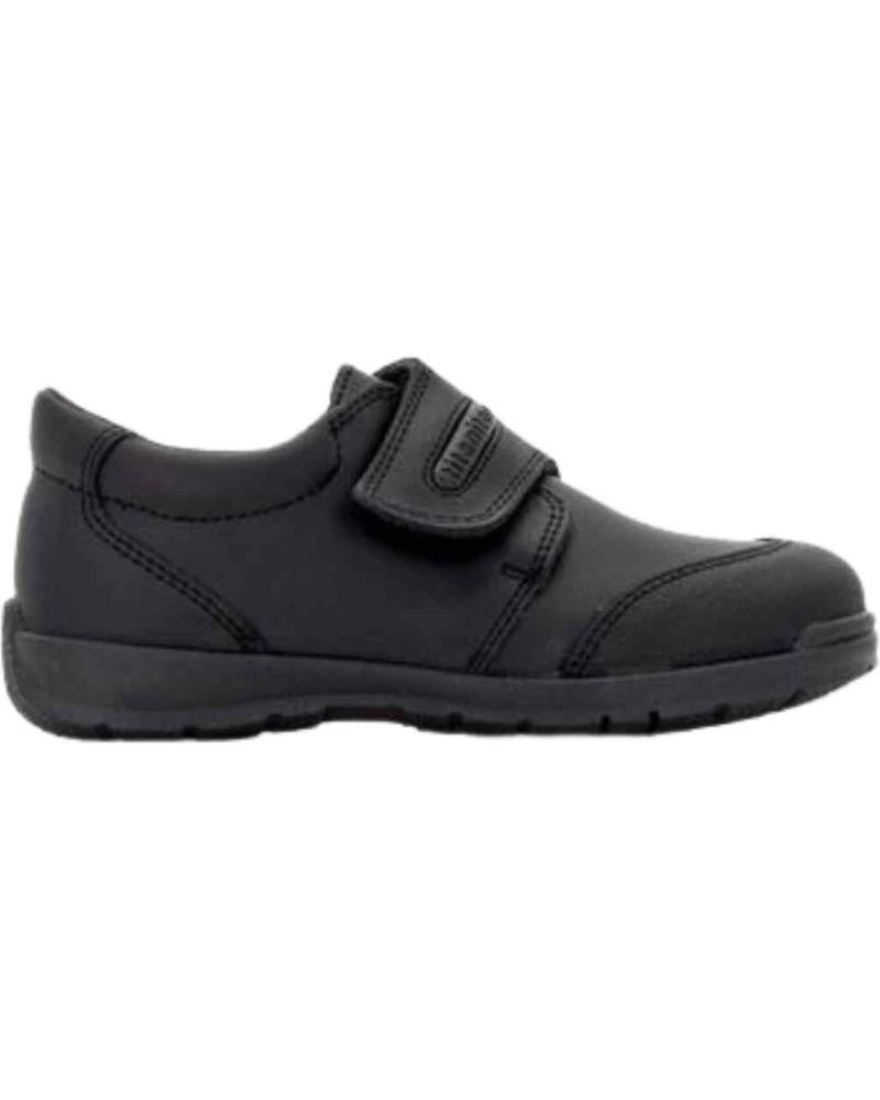 SCARPE SCOLASTICHE TITANITOS ZEUS C840 NERE CON VELCRO NEGRO