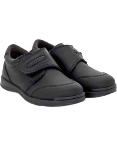SCARPE SCOLASTICHE TITANITOS ZEUS C840 NERE CON VELCRO NEGRO