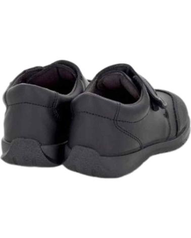 SCARPE SCOLASTICHE TITANITOS ZEUS C840 NERE CON VELCRO NEGRO