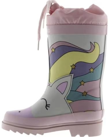 Botas de Menina VICTORIA K UNICORNIO ROSA