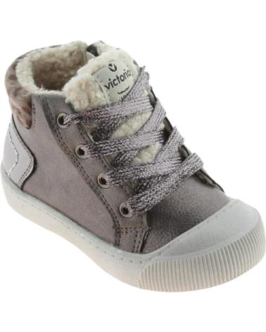 Botines de Niña VICTORIA B BORREGUITO HUELLAS VARIOS COLORES