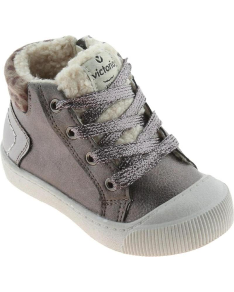 Botines de Niña VICTORIA B BORREGUITO HUELLAS VARIOS COLORES