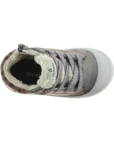 Botines de Niña VICTORIA B BORREGUITO HUELLAS VARIOS COLORES