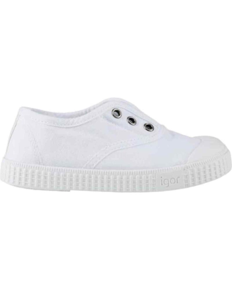 Sportif pour Fille et Garçon IGOR ZAPATILLA BERRI BLANCO