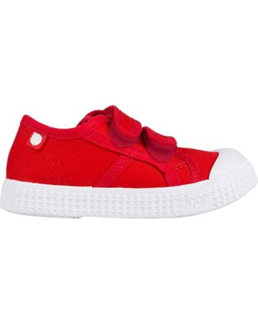 Sportif pour Fille et Garçon IGOR P BERRI VELCRO ROJO