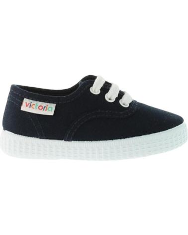 Sportivo per Bambina e Bambino VICTORIA ZAPATILLA CORDON LONA AZUL