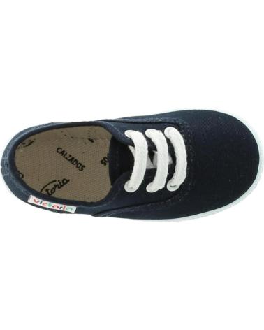 Sneaker für Mädchen und Junge VICTORIA ZAPATILLA CORDON LONA AZUL