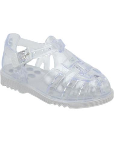 Tongs pour Fille et Garçon IGOR CHOLO TT-GRIS TRANSPARENTE