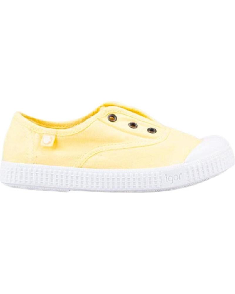 Sportif pour Fille et Garçon IGOR ZAPATILLA BERRI AMARILLO