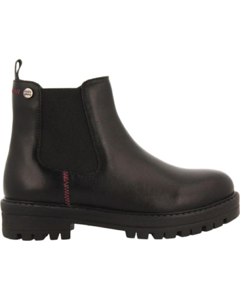 Botas de Niña GIOSEPPO BOTIN ELASTIC CREMALLERA NEGRO