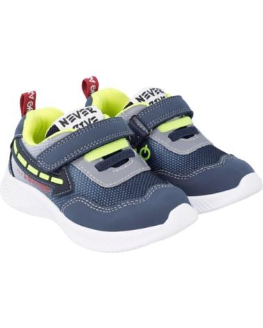 Deportivas de Niño GARVALIN DEPORTIVA CON LUZ 231805-B VEGAN AZUL