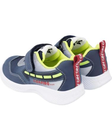 Deportivas de Niño GARVALIN DEPORTIVA CON LUZ 231805-B VEGAN AZUL
