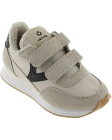 VICTORIA ASTRO KIDS VELCRO NYLON BEIGE BEIGE