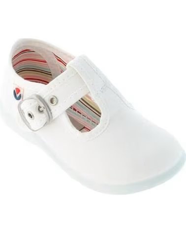 Esportes  de Menino VICTORIA PEPITO HEBILLA LONA BLANCO
