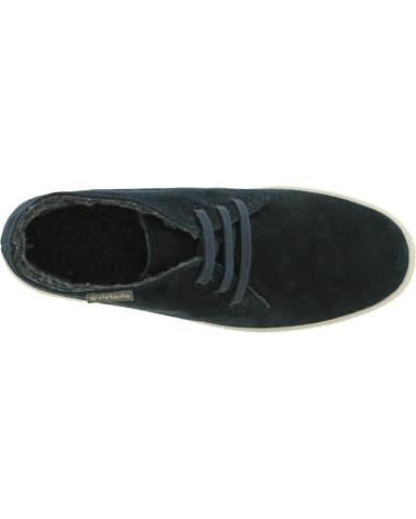 Esportes  de Mulher VICTORIA ZAPATILLAS DE PIEL SMASH ANIMAL MIX 8806109 BEIGE