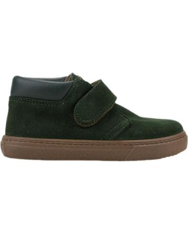 boy Mid boots IGOR B TUI VELCRO PIEL VERDE
