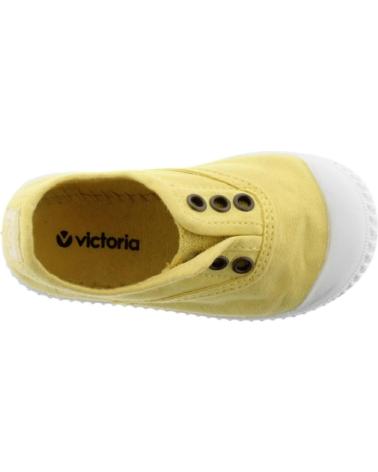 girl and boy Trainers VICTORIA PUNT GOMA MAIZ AMARILLO