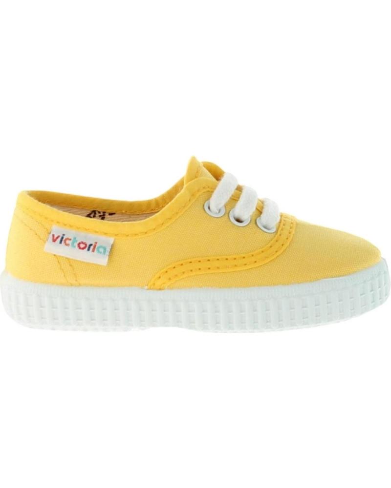 Sneaker für Mädchen und Junge VICTORIA P AMARILLO