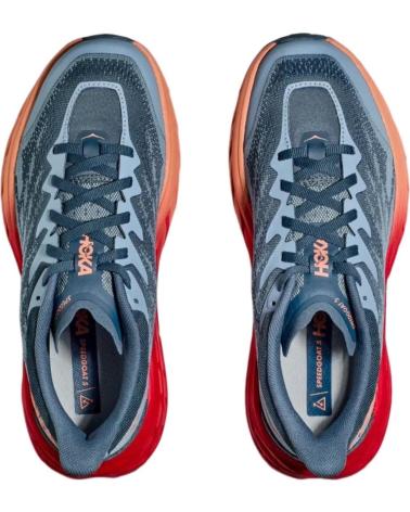 Esportes  de Mulher HOKA 1123158-RPY W SPEEDGOAT 5 REAL TEAL-PAPAY