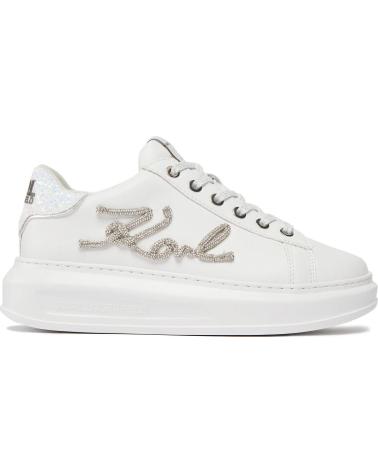 Esportes  de Mulher KARL LAGERFELD KAPRI SIGNIA RHINESTONE LO KL62510G BLANCO