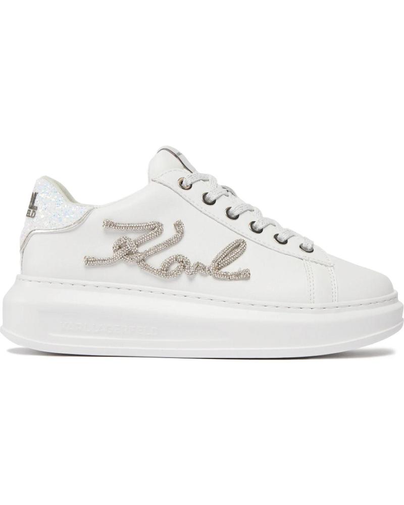 Esportes  de Mulher KARL LAGERFELD KAPRI SIGNIA RHINESTONE LO KL62510G BLANCO