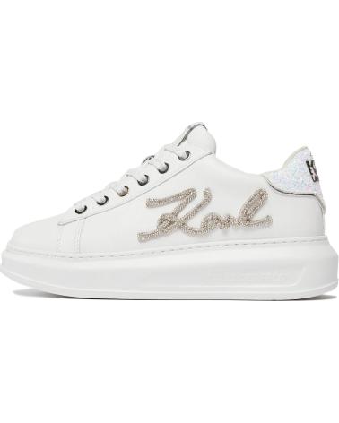Esportes  de Mulher KARL LAGERFELD KAPRI SIGNIA RHINESTONE LO KL62510G BLANCO