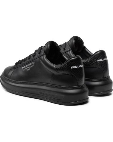 Sneaker für Herren KARL LAGERFELD KAPRI MENS PYTHON TAB RSG LO KL52584 NEGRO