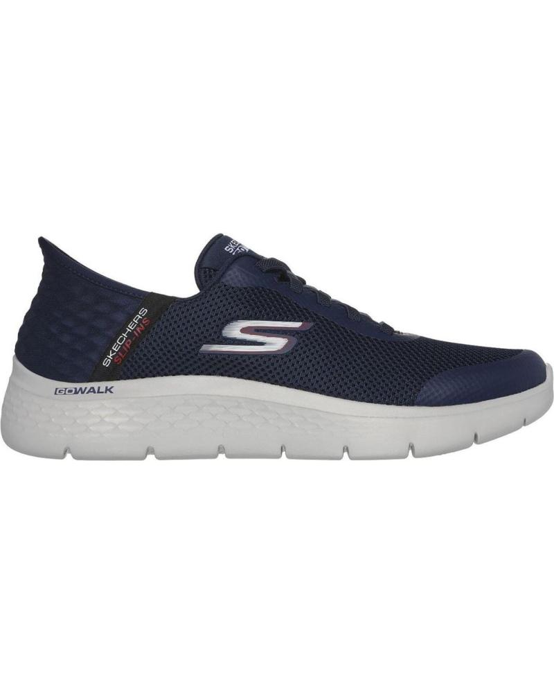 Deportivas de Hombre SKECHERS 216324 ZAPATILLAS CASUAL DE HOMBRE SLIP AZUL MARINO