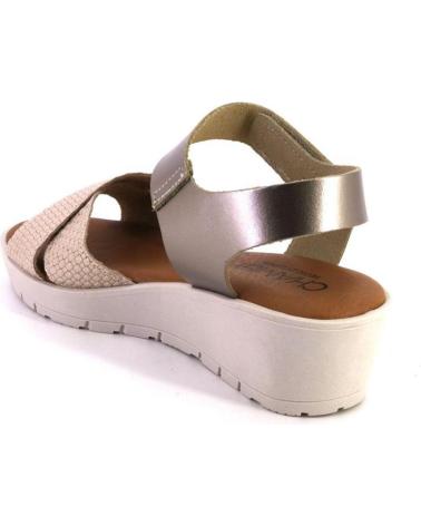 Sandalen für Damen CABRERA 897 SANDALIAS DE MUJER PIEL PLATINO
