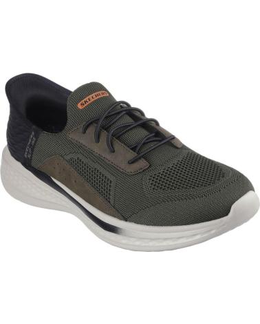 Sneaker für Herren SKECHERS SNEAKERS SLADE-COHEN HOMBRE VERDE VERDE