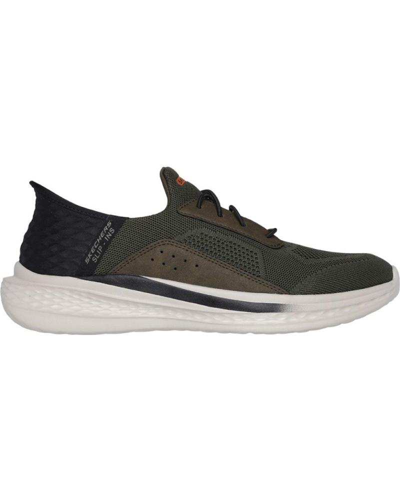 Sneaker für Herren SKECHERS SNEAKERS SLADE-COHEN HOMBRE VERDE VERDE