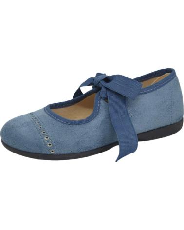 girl Mocasines TOKOLATE ANGELITO PICADO AZUL