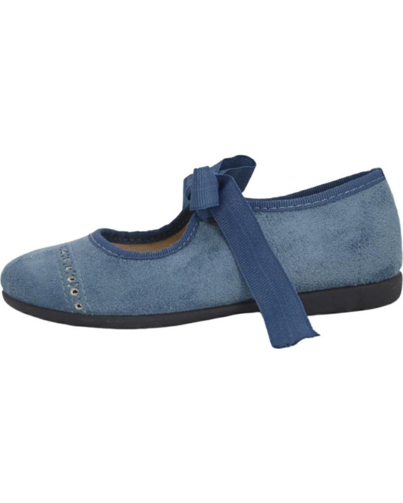 girl Mocasines TOKOLATE ANGELITO PICADO AZUL