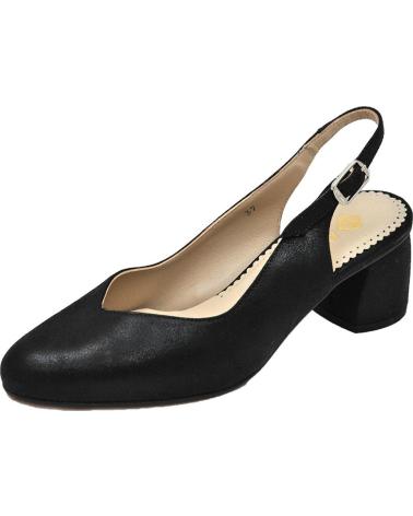 Zapatos de tacón de Mujer PIESANTO 200229 ZAPATO COMODO SALON MUJER NEGRO