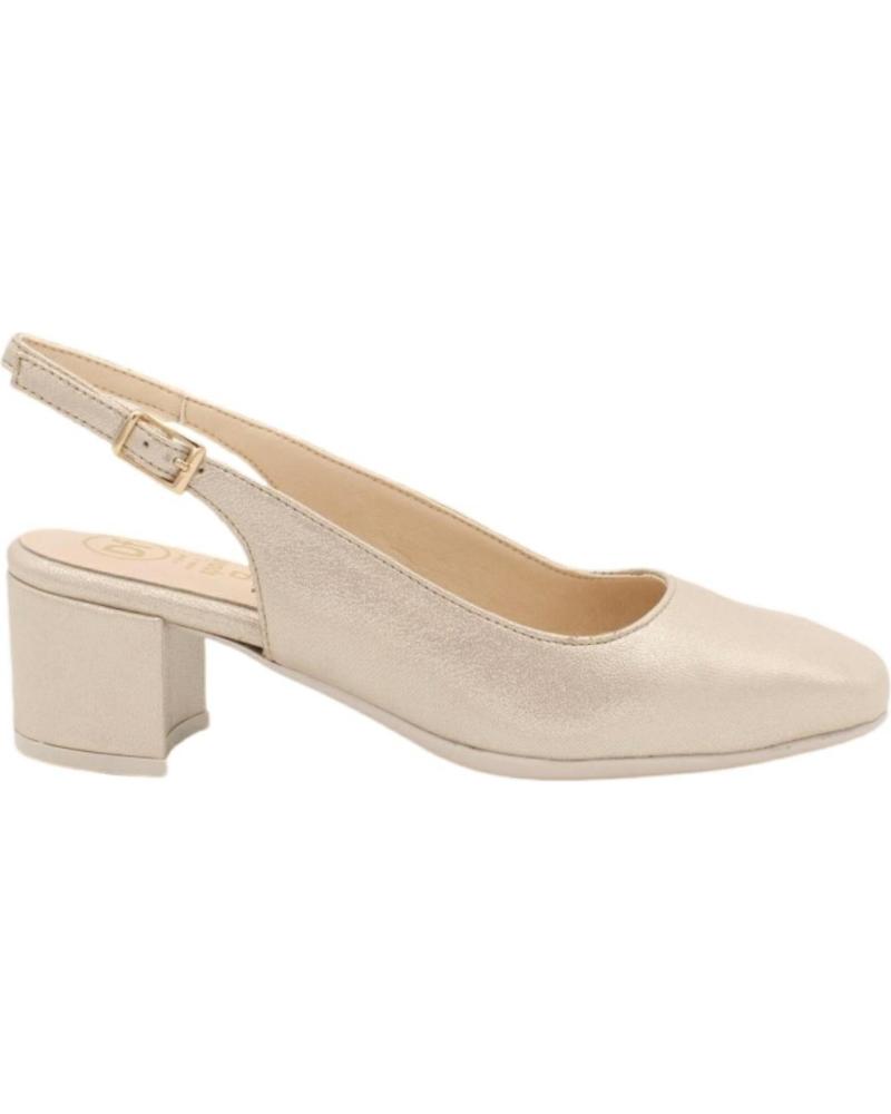 Sandali per Donna DESCANFLEX SALON PIEL HEB DESTALONADO BEIGE