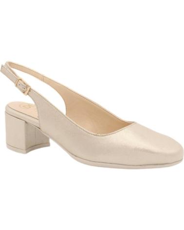 Sandali per Donna DESCANFLEX SALON PIEL HEB DESTALONADO BEIGE