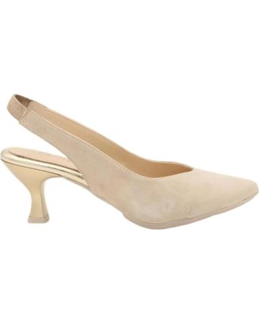 Sandalias de Mujer DESCANFLEX SALON ANTE DESTALONADO SONORA BEIGE