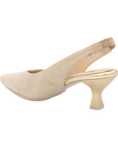 Sandalias de Mujer DESCANFLEX SALON ANTE DESTALONADO SONORA BEIGE