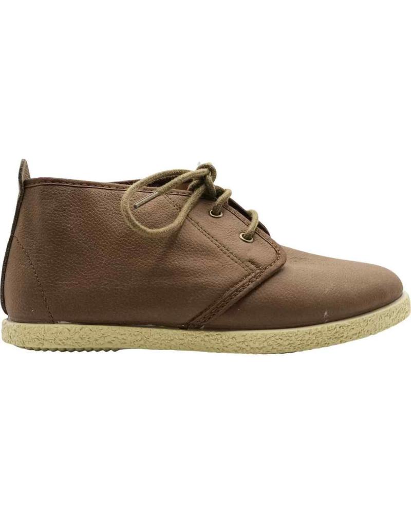 boy Mid boots TOKOLATE B CORDONES GANTE COFFEE MARRóN