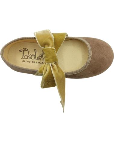 Bailarinas per Bambina TOKOLATE BAILARINA SERR LAZO AZUL Bailarinas per Bambina TOKOLATE BAILARINA SERR LAZO AZUL