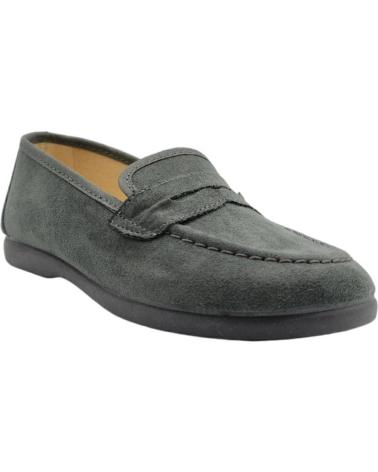 boy Mocasines TOKOLATE MOCASIN SERRATEX PERLA BLANCO GRIS BLANCO