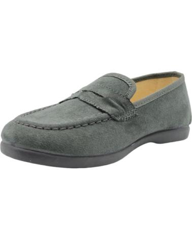 boy Mocasines TOKOLATE MOCASIN SERRATEX PERLA BLANCO GRIS BLANCO