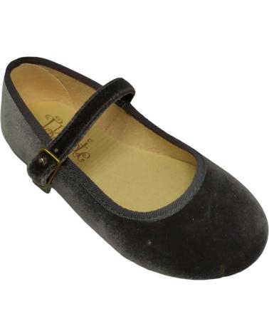 girl shoes TOKOLATE M TERCIOPELO ESCOTADO GRIS