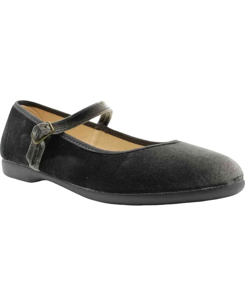 girl shoes TOKOLATE M TERCIOPELO ESCOTADO GRIS