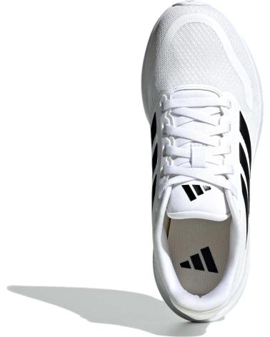 Esportes  de Mulher e Menina e Menino ADIDAS MODELO RUNFALCON 5 J PARA KIDS BLANCO