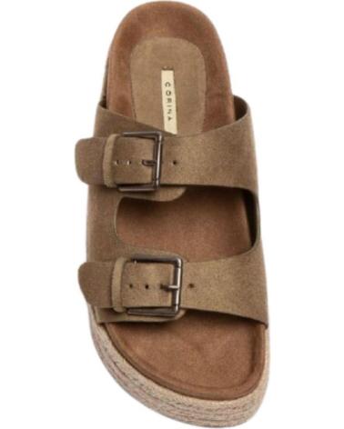 Sandales pour Femme CORINA SANDALIAS PLATAFORMA MUJER CRONA BIOS VARIOS M4395 VERDE