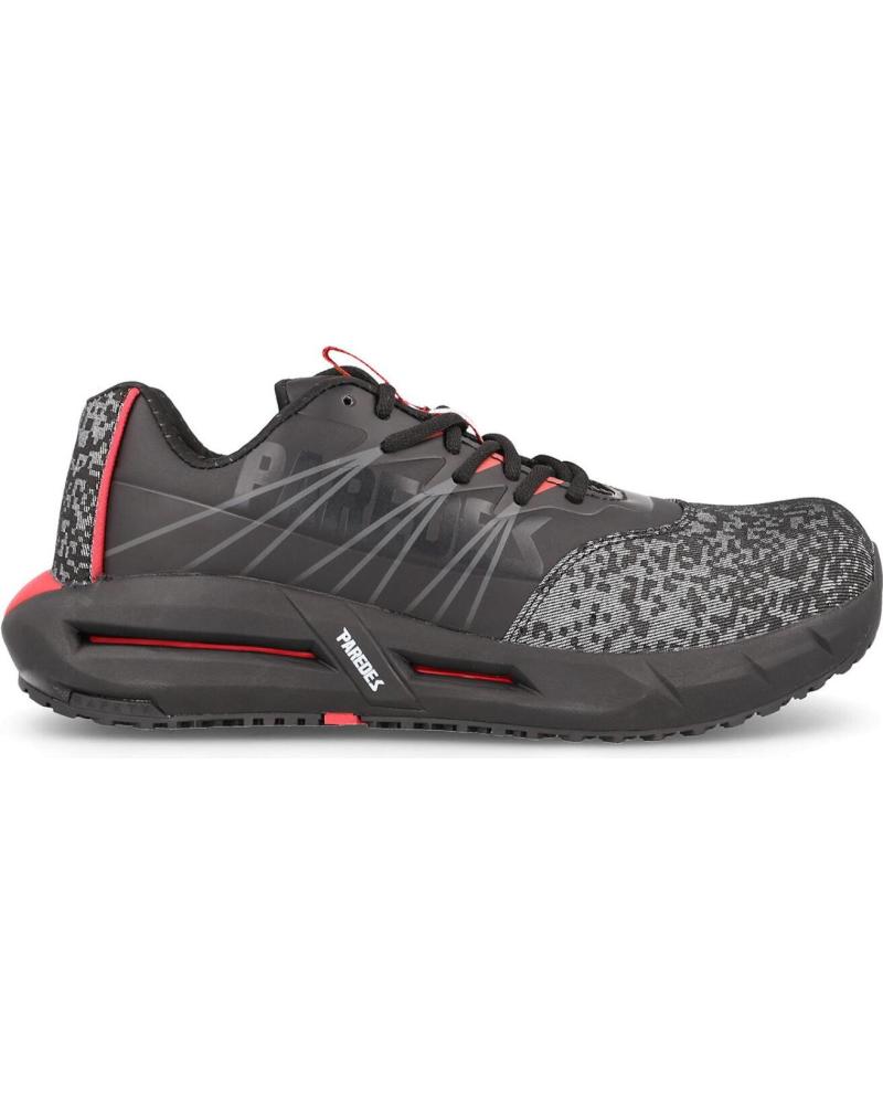 Esportes  de Mulher e Homem PAREDES ZAPATILLAS DE SEGURIDAD INCREIBLE LIGEREZA MATRIX NEGRO NEGRO