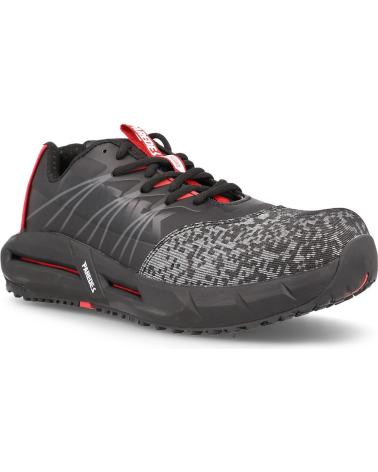 Esportes  de Mulher e Homem PAREDES ZAPATILLAS DE SEGURIDAD INCREIBLE LIGEREZA MATRIX NEGRO NEGRO
