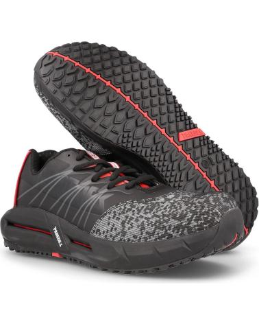 Esportes  de Mulher e Homem PAREDES ZAPATILLAS DE SEGURIDAD INCREIBLE LIGEREZA MATRIX NEGRO NEGRO